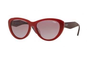 Image of Vogue VO2990SF Bifocal Prescription Sunglasses VO2990SF-23408H-54 - Lens Diameter 54 mm, Frame Color Red
