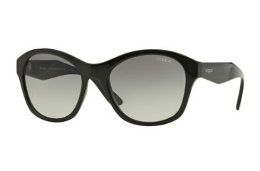 Image of Vogue VO2991S Single Vision Prescription Sunglasses VO2991S-W44-11-56 - Lens Diameter 56 mm, Frame Color Black