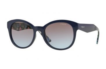 Image of Vogue VO2992S Single Vision Prescription Sunglasses VO2992S-232548-53 - Lens Diameter 53 mm, Frame Color Night Blue