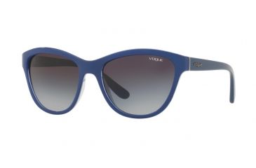 Image of Vogue VO2993S Bifocal Prescription Sunglasses VO2993S-24078G-57 - Lens Diameter 57 mm, Frame Color Top Bluette/bluette Transp