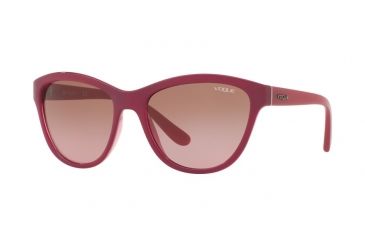 Image of Vogue VO2993S Bifocal Prescription Sunglasses VO2993S-241014-57 - Lens Diameter 57 mm, Frame Color Top Cyclamen/cyclamen Transp