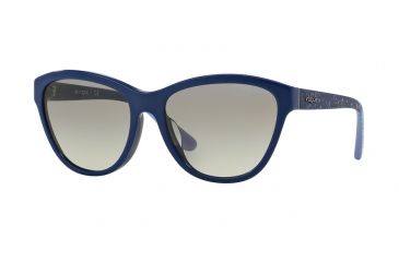 Image of Vogue VO2993SF Sunglasses 235611-57 - Blue Frame, Grey Gradient Lenses
