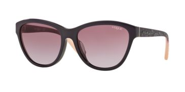 Image of Vogue VO2993SF Sunglasses 23578H-57 - Violet Frame, Violet Gradient Lenses