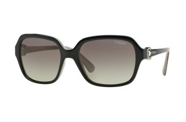 Image of Vogue VO2994SB Single Vision Prescription Sunglasses VO2994SB-235011-57 - Lens Diameter 57 mm, Frame Color Top Dark Blue/opal Powder