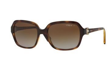 Image of Vogue VO2994SB Single Vision Prescription Sunglasses VO2994SB-W656T5-57 - Lens Diameter 57 mm, Frame Color Dark Havana