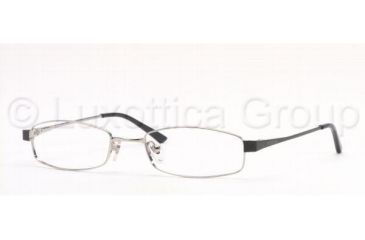 Image of Vogue VO3560 Eyeglasses with No Line Progressive Rx Prescription Lenses 787-4818 - Black Faded Silver 