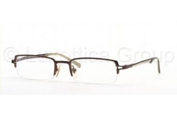 Image of Vogue VO3581 Eyeglasses with Lined Bifocal Rx Prescription Lenses 811-5019 - Dark Brown 