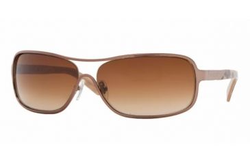 Image of Vogue VO3665S Progressive Sunglasses - Dark Brown Brown Gradient Frame w/ 63 mm Diameter Lenses, 560-13-6313