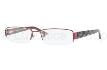 Image of Vogue VO3758 Single Vision Prescription Eyewear 812-5117 - Bordeaux 