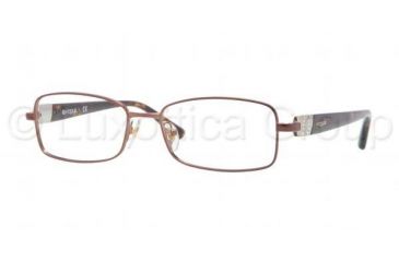 Image of Vogue VO3822B Single Vision Prescription Eyeglasses 811-5216 - Dark Brown Frame