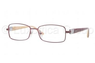 Image of Vogue VO3822B Single Vision Prescription Eyeglasses 812-5216 - Dark Bordeaux Frame