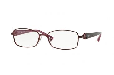 Image of Vogue VO3845B Eyeglass Frames 717S-54 - Matte Bordeaux Frame
