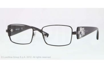 Image of Vogue VO3868B Eyeglass Frames 352-50 - Black Frame, Demo Lens Lenses