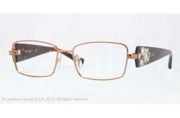 Image of Vogue VO3868B Eyeglass Frames 813-50 - Light Brown Frame, Demo Lens Lenses