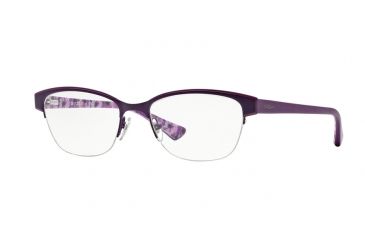 Image of Vogue VO3917 Eyeglass Frames 897S-50 - Matte Violet/violet Frame