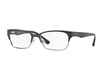 Image of Vogue VO3918 Eyeglass Frames 352S-54 - Matte Black/brushed Gunmetal Frame