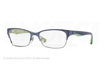 Image of Vogue VO3918 Eyeglass Frames 548-52 - Green/brushed Gunmetal Frame