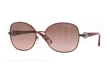Image of Vogue VO3948SB Bifocal Prescription Sunglasses VO3948SB-717S14-58 - Lens Diameter 58 mm, Frame Color Matte Burgundy