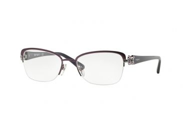 Image of Vogue VO3966 Eyeglass Frames 812S-53 - Matte Brushed Bordeaux Frame