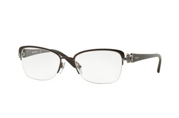Image of Vogue VO3966 Eyeglass Frames 934S-53 - Matte Brushed Brown Frame