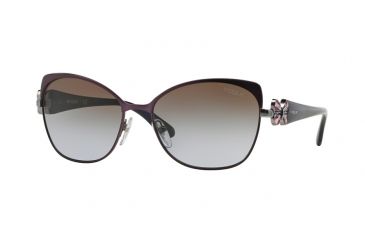 Image of Vogue VO3967S Progressive Prescription Sunglasses VO3967S-812S68-57 - Lens Diameter 57 mm, Frame Color Matte Brushed Bordeaux