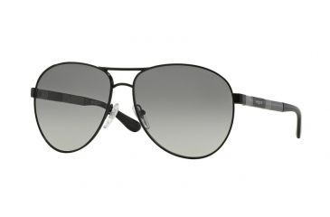 Image of Vogue VO3977S Single Vision Prescription Sunglasses VO3977S-352-11-60 - Lens Diameter 60 mm, Frame Color Black
