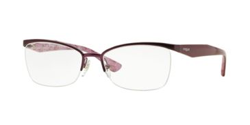 Image of Vogue VO3981 Eyeglass Frames 812S-52 - Matte Burgundy Frame
