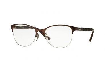 Image of Vogue VO3998 Bifocal Prescription Eyeglasses 934-50 - Brushed Brown Frame
