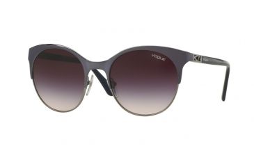 Image of Vogue VO4006S Single Vision Prescription Sunglasses VO4006S-935-36-53 - Lens Diameter 53 mm, Frame Color Blue/Gunmetal