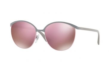 Image of Vogue VO4010S Single Vision Prescription Sunglasses VO4010S-50525R-57 - Lens Diameter 57 mm, Frame Color Pastel Grey
