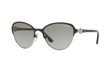 Image of Vogue VO4012S Progressive Prescription Sunglasses VO4012S-352-11-55 - Lens Diameter 55 mm, Frame Color Black/Silver