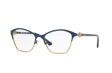 Image of Vogue VO4013 Eyeglass Frames 5006-51 - Blue/pale Gold Frame
