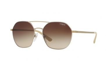 Image of Vogue VO4022S Bifocal Prescription Sunglasses VO4022S-996-13-55 - Lens Diameter 55 mm, Frame Color Matte Cream/pale Gold