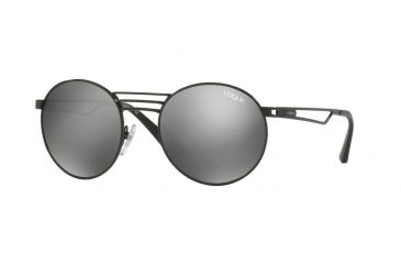 Image of Vogue VO4044S Single Vision Prescription Sunglasses VO4044S-352-6G-52 - Lens Diameter 52 mm, Frame Color Black