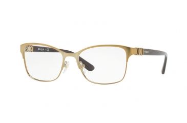 Image of Vogue VO4050 Progressive Prescription Eyeglasses 848-51 - Pale Gold Frame