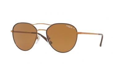 Image of Vogue VO4060S Single Vision Prescription Sunglasses VO4060S-502183-54 - Lens Diameter 54 mm, Frame Color Copper / Brown