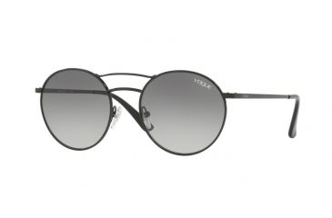 Image of Vogue VO4061S Single Vision Prescription Sunglasses VO4061S-352-11-52 - Lens Diameter 52 mm, Frame Color Black