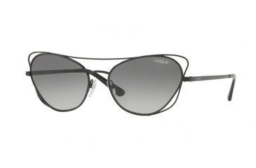Image of Vogue VO4070S Single Vision Prescription Sunglasses VO4070S-352-11-57 - Lens Diameter 57 mm, Frame Color Black