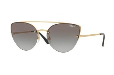 Image of Vogue VO4074S Single Vision Prescription Sunglasses VO4074S-280-11-57 - Lens Diameter 57 mm, Frame Color Matte Gold