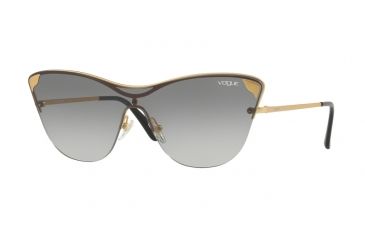 Image of Vogue VO4079S Single Vision Prescription Sunglasses VO4079S-280-11-39 - Lens Diameter 139 mm, Lens Diameter 39 mm, Frame Color Matte Gold