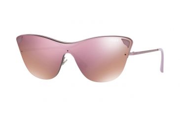 Image of Vogue VO4079S Single Vision Prescription Sunglasses VO4079S-50765R-39 - Lens Diameter 139 mm, Lens Diameter 39 mm, Frame Color Matte Pink