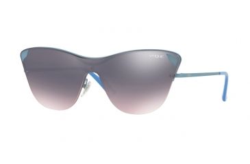 Image of Vogue VO4079S Single Vision Prescription Sunglasses VO4079S-5077H9-39 - Lens Diameter 139 mm, Lens Diameter 39 mm, Frame Color Matte Azure