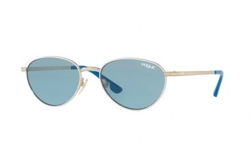 Image of Vogue VO4082S Bifocal Prescription Sunglasses VO4082S-848-80-53 - Lens Diameter 53 mm, Frame Color Pale Gold/white