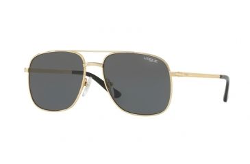Image of Vogue VO4083S Single Vision Prescription Sunglasses VO4083S-280-87-55 - Lens Diameter 55 mm, Frame Color Gold