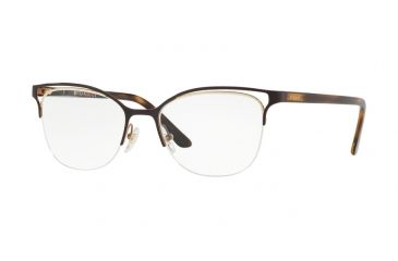 Image of Vogue VO4087 Eyeglass Frames 997-51 - Brown/Pale Gold Frame