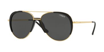Image of Vogue VO4097S Progressive Prescription Sunglasses, 58mm, Gold, VO4097S-280-87-58-PRO
