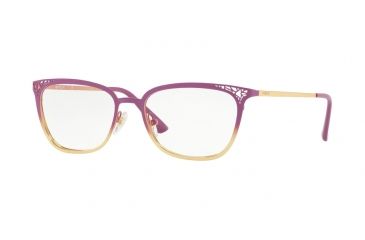 Image of Vogue VO4103 Eyeglass Frames 5086-50 - Top Violet Gradient On Gold Frame