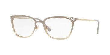 Image of Vogue VO4103 Eyeglass Frames 5088-50 - Top Grey Gradient Pale Gold Frame