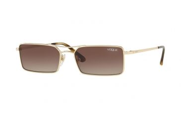Image of Vogue VO4106S Progressive Prescription Sunglasses, 55mm, Pale Gold, VO4106S-848-13-55-PRO
