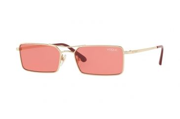 Image of Vogue VO4106S Progressive Prescription Sunglasses VO4106S-848-F5-55 - Lens Diameter 55 mm, Frame Color Pale Gold